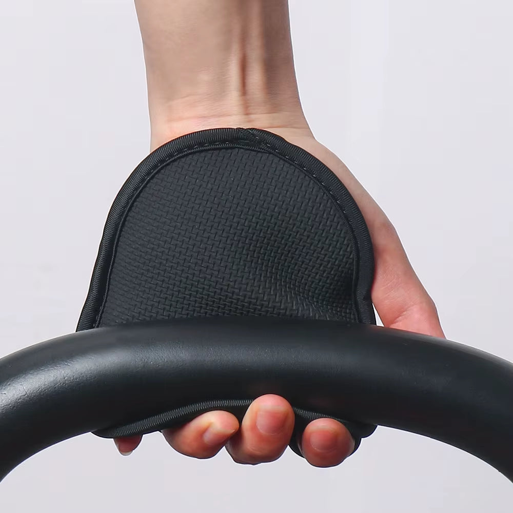 Neoprene Grip Pads Lifting Grip 1 Pair Workout Gloves Weightlifting Powerlifting Calisthenics Lifting Pads Gym Gloves Men Women