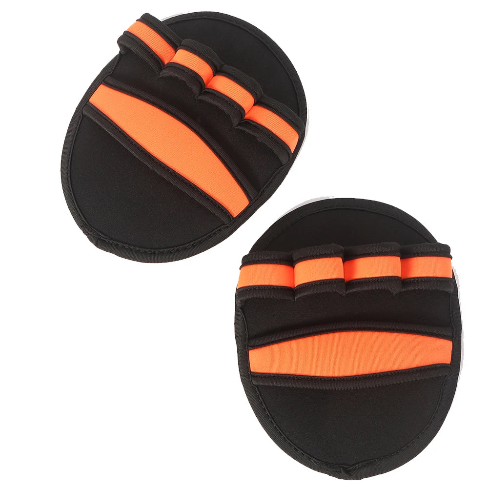 Neoprene Grip Pads Lifting Grip 1 Pair Workout Gloves Weightlifting Powerlifting Calisthenics Lifting Pads Gym Gloves Men Women