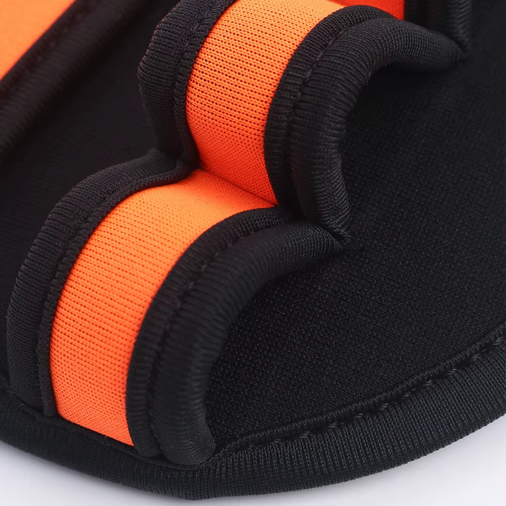 Neoprene Grip Pads Lifting Grip 1 Pair Workout Gloves Weightlifting Powerlifting Calisthenics Lifting Pads Gym Gloves Men Women