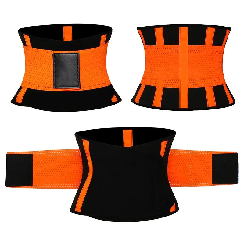 Fitness Thermo Body Shaper Waist Trainer Trimmer Corset Waist Belt Cincher Wrap Workout Shapewear Slimming